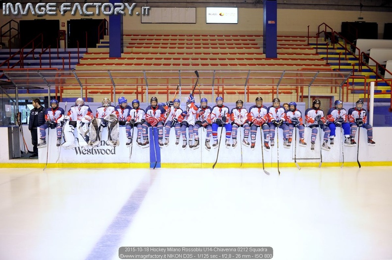 2015-10-18 Hockey Milano Rossoblu U14-Chiavenna 0212 Squadra.jpg